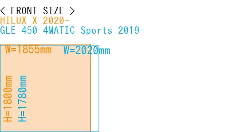 #HILUX X 2020- + GLE 450 4MATIC Sports 2019-